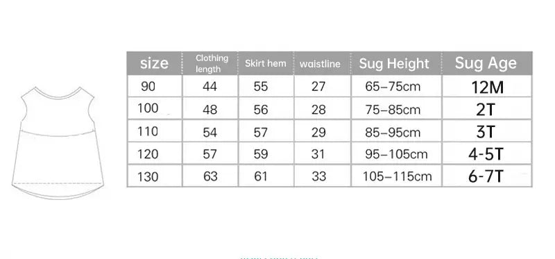 Summer Sleeveless Kids’ Sundress