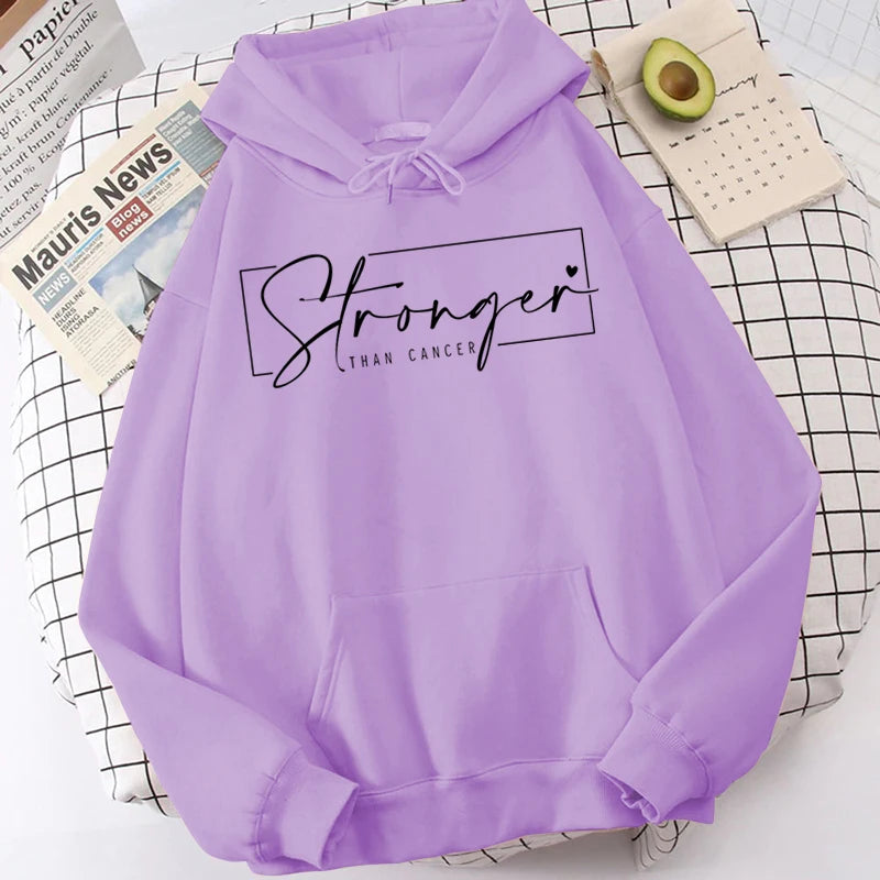 Stronger Than Cancer Hoodie Sweatshirts
