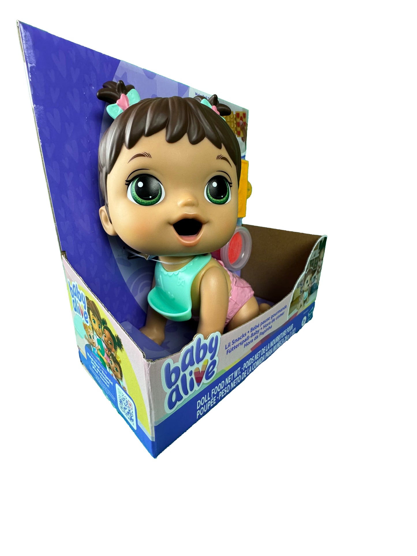 Baby Alive Lil Snacks Doll – Interactive Feeding Fun for Kids