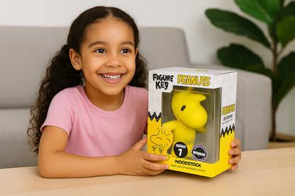 Peanuts Woodstock FigureKey 6-Inch Moveable Plush