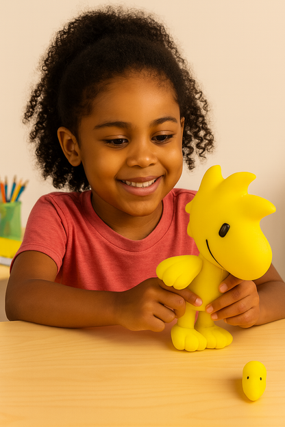 Peanuts Woodstock FigureKey 6-Inch Moveable Plush