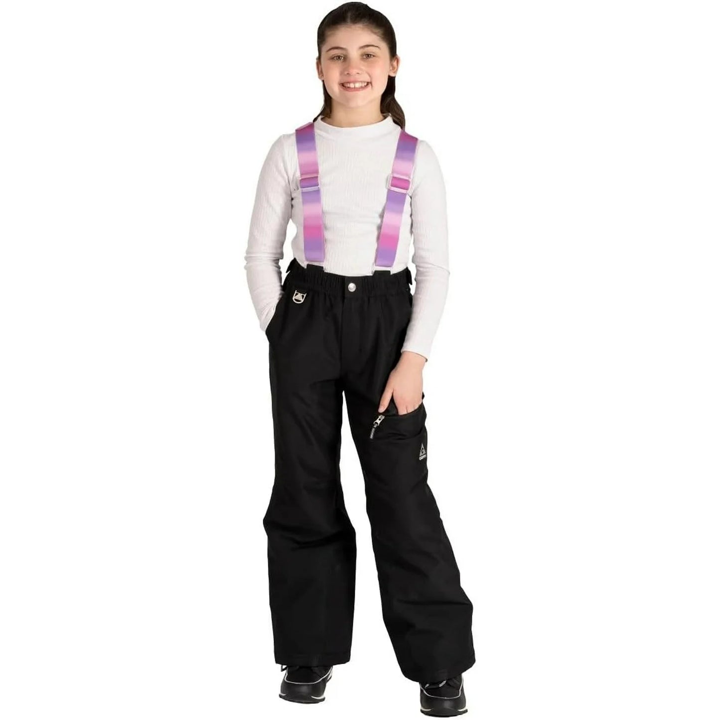 Gerry Girl Youth Snow Pants, Wind & Water Resistant