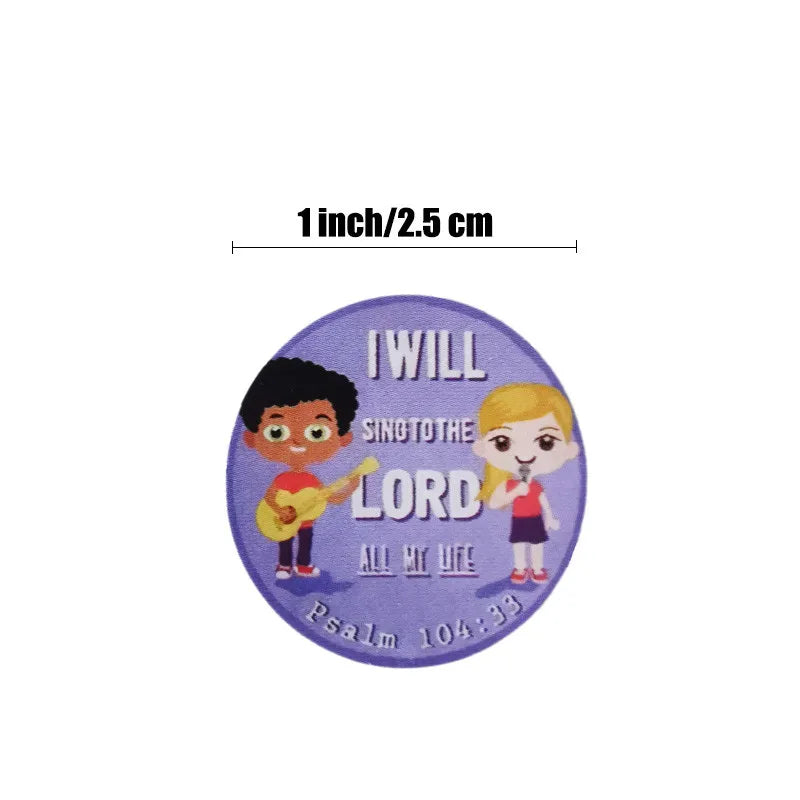 Christian Bible Verse Stickers for Scrapbooking