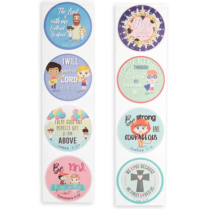 Christian Bible Verse Stickers for Scrapbooking