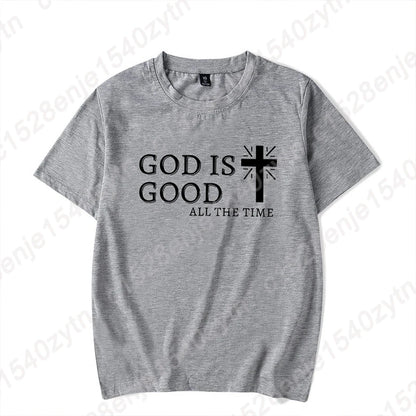 God Is Good All The Time Short Sleeve T-Shirt