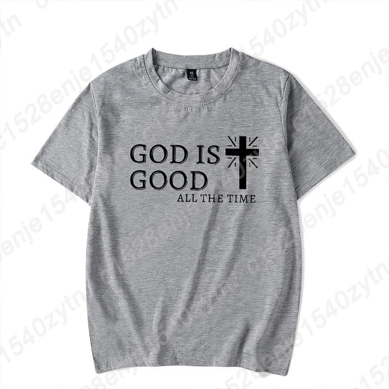 God Is Good All The Time Short Sleeve T-Shirt Sizes: XL through 4XL