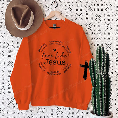 Love Like Jesus Faith Sweatshirt