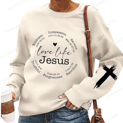 Love Like Jesus Faith Sweatshirt