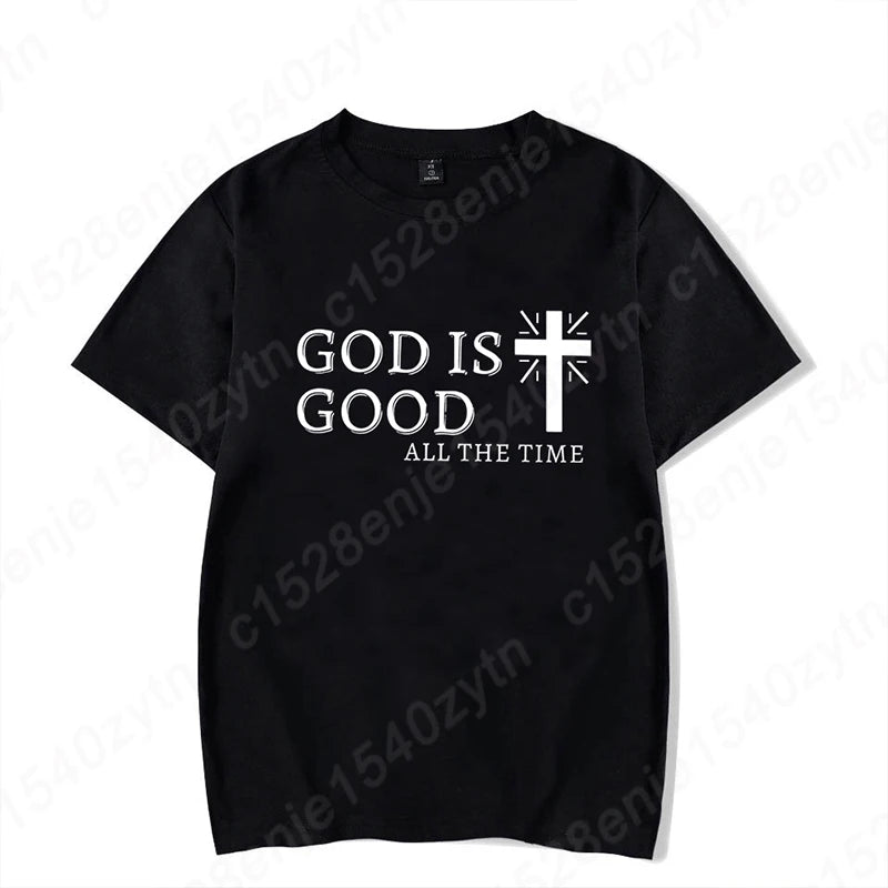 God Is Good All The Time Short Sleeve T-Shirt