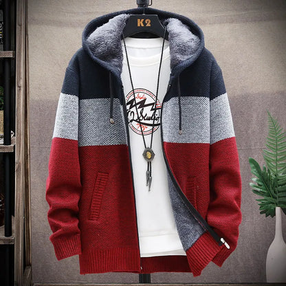 Men's Fleece Zipper Cardigan