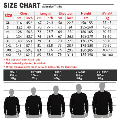 Fear Not Print Pullover Sweatshirt Relaxed Fit Long Sleeve Crew Neck Sweatshirts