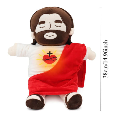 Cuddly Companion Breathing Jesus Plush