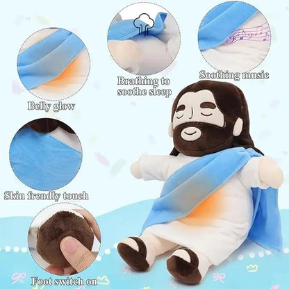 Cuddly Companion Breathing Jesus Plush