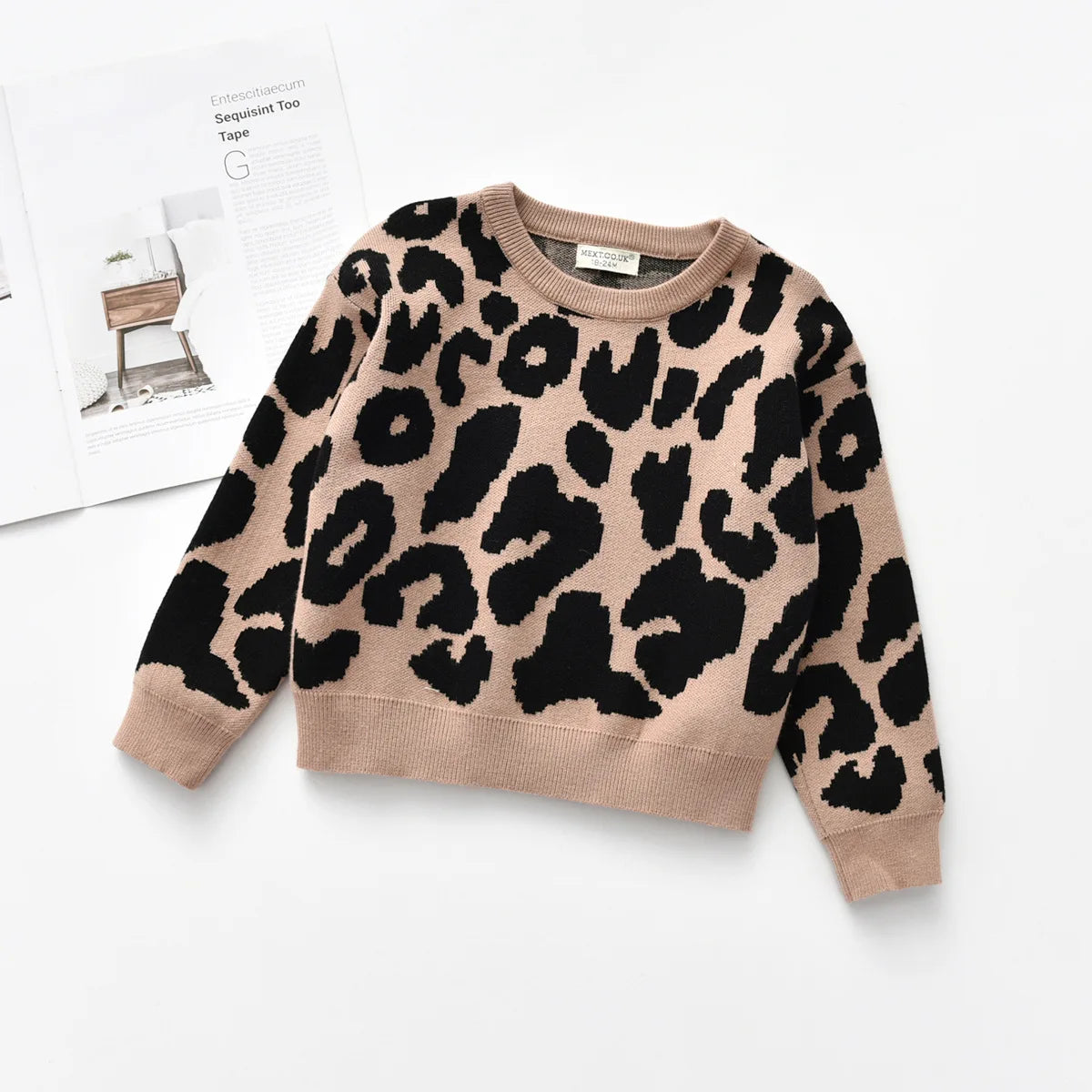 Children's Unisex Long Sleeve Knit Sweaters