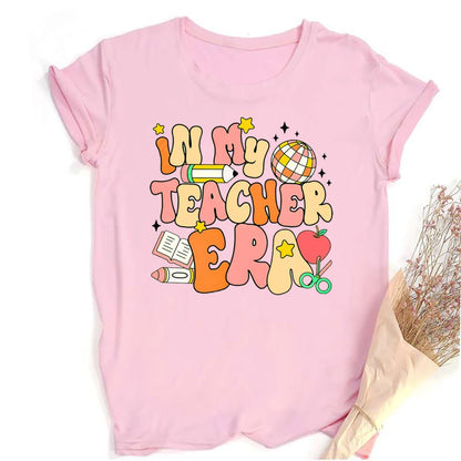 In My Teacher Era Girls T-Shirt