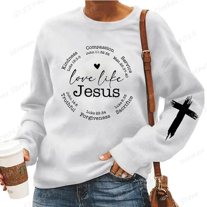 Love Like Jesus Faith Sweatshirt