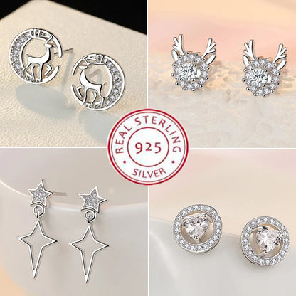 Sterling Silver Stud Earrings