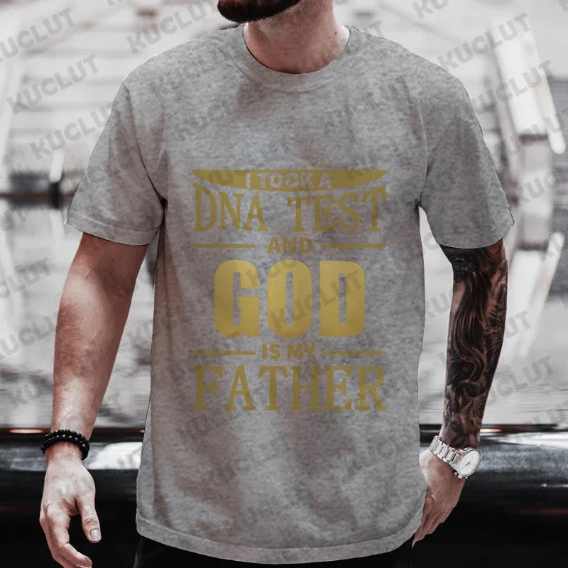 God Is My Father Men's T-shirts Sizes: XL through 4XL