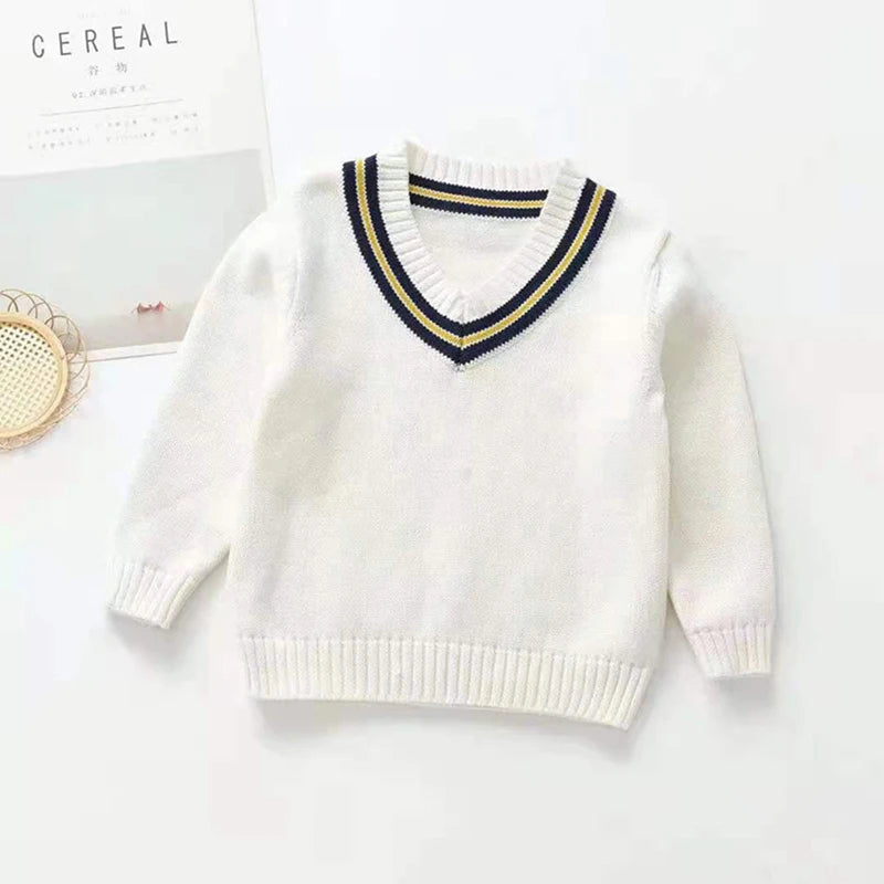 Children's Unisex Long Sleeve Knit Sweaters