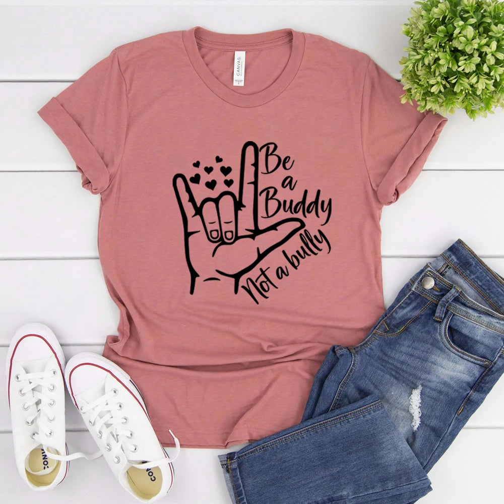 Be A Buddy Not A Bully T-Shirt