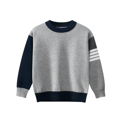 Boys Pullover Long Sleeve Sweaters