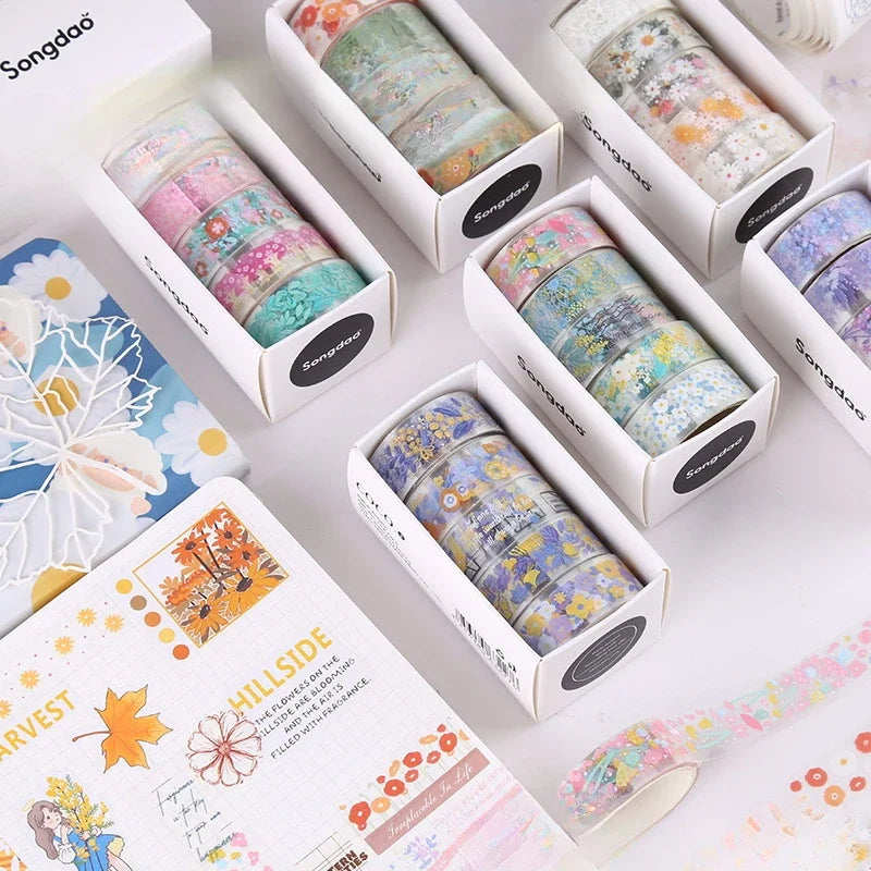 Transparent Sticker Tape -  5Rolls