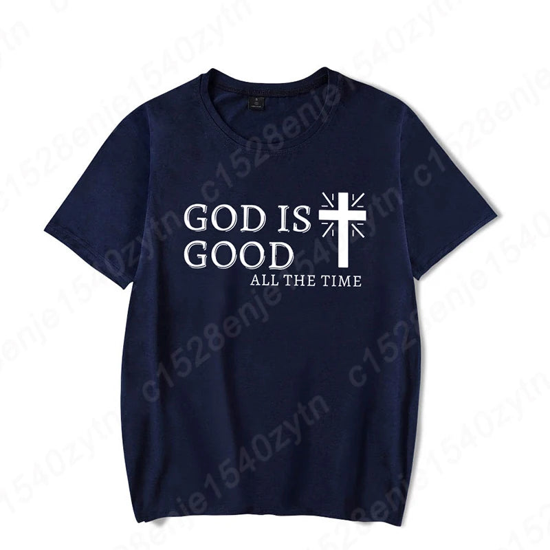 God Is Good All The Time Short Sleeve T-Shirt