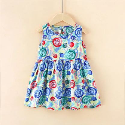 Summer Sleeveless Kids’ Sundress