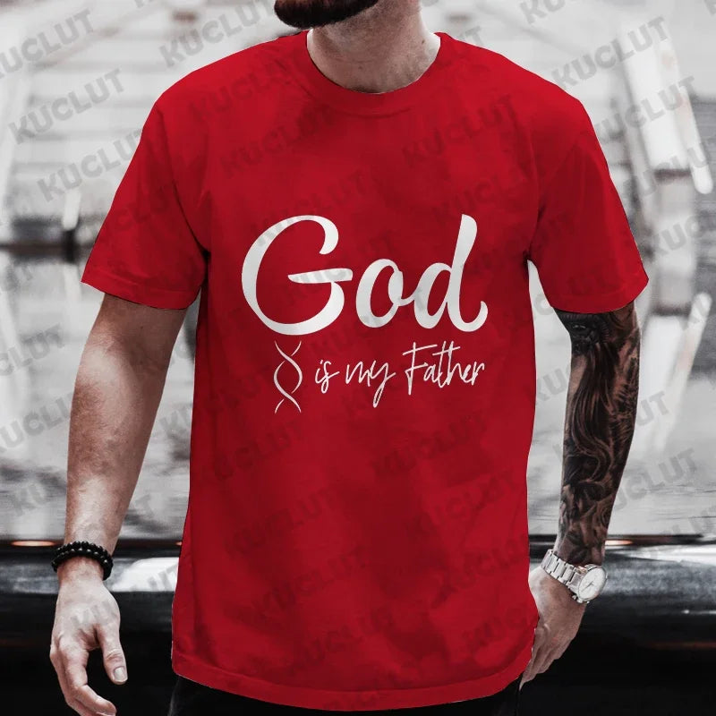 God Is My Father Men's T-shirts Sizes: XS, XXS
