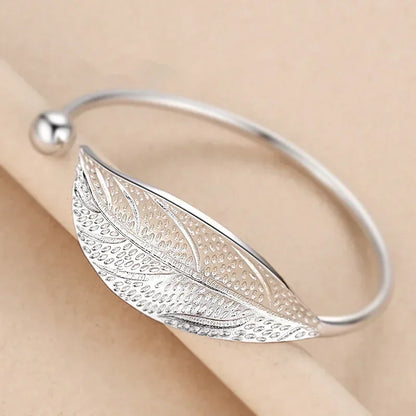 Elegant Fine Sterling Silver Lucky Beads Bracelets for Women