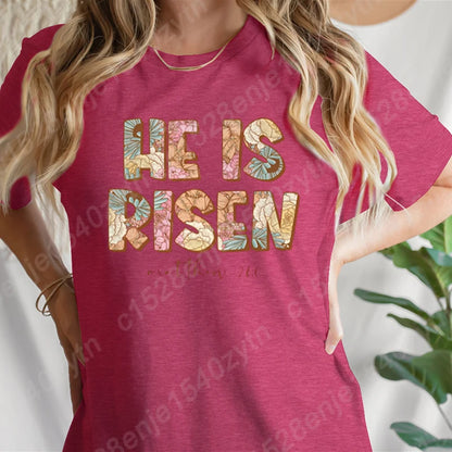 He Is Risen Graphic T-shirts Sizes: 1X through 3XL