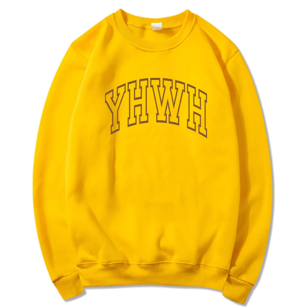 YHWH Unisex Crewneck Sweatshirt, Long Sleeves