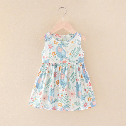 Summer Sleeveless Kids’ Sundress