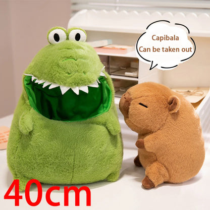 Capybara Plush Crocodile, Avocado & Friends