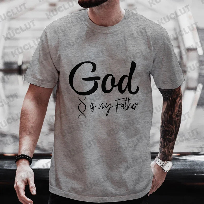 God Is My Father Men's T-shirts Sizes: XS, XXS