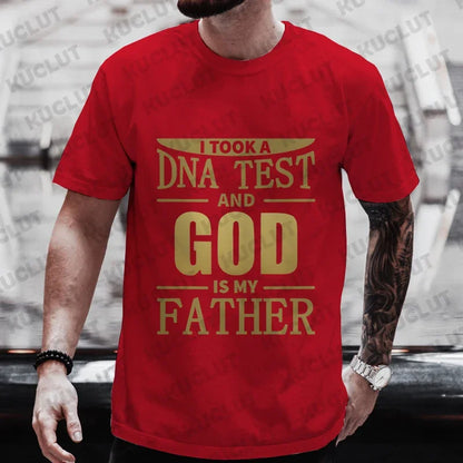 God Is My Father Men's T-shirts Sizes: XL through 4XL