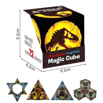 Magnetic Cube 3D Decompression Puzzle