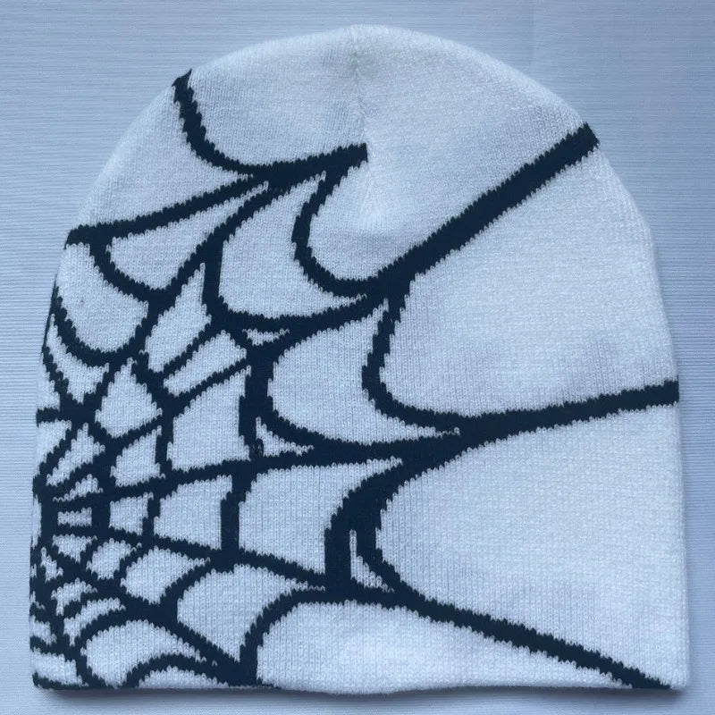 Spider Web Design Hat for Men and Women: Pullover Pile Cap