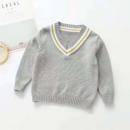 Children's Unisex Long Sleeve Knit Sweaters