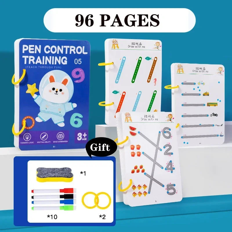Reusable Tracing Workbook Control Training Book