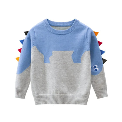 Boys Pullover Long Sleeve Sweaters