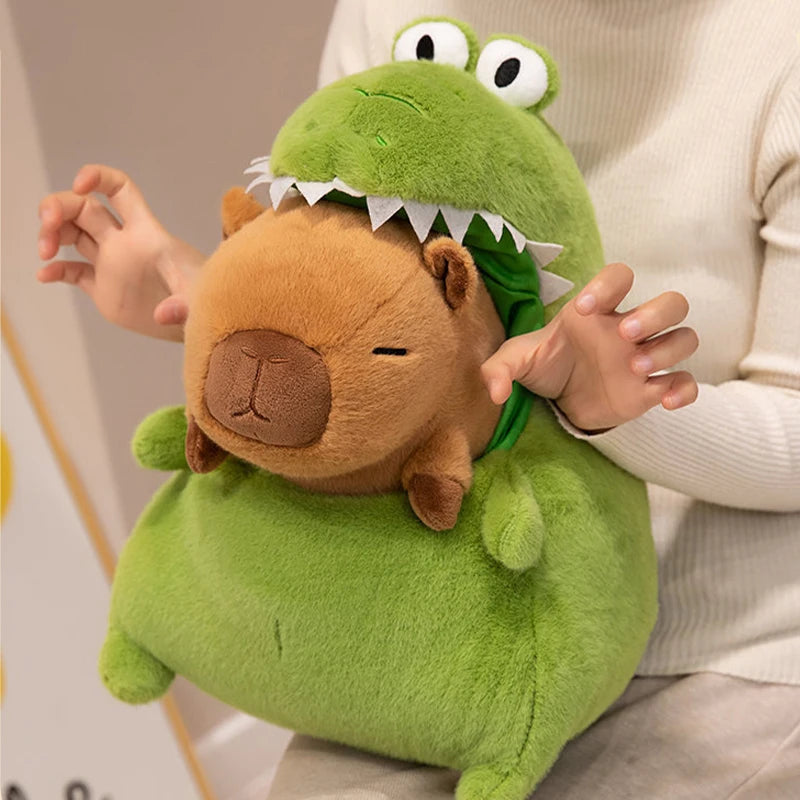 Capybara Plush Crocodile, Avocado & Friends