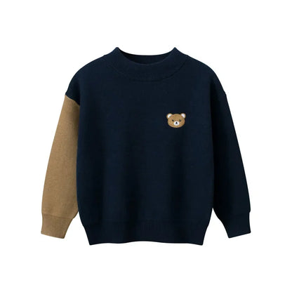 Boys Pullover Long Sleeve Sweaters