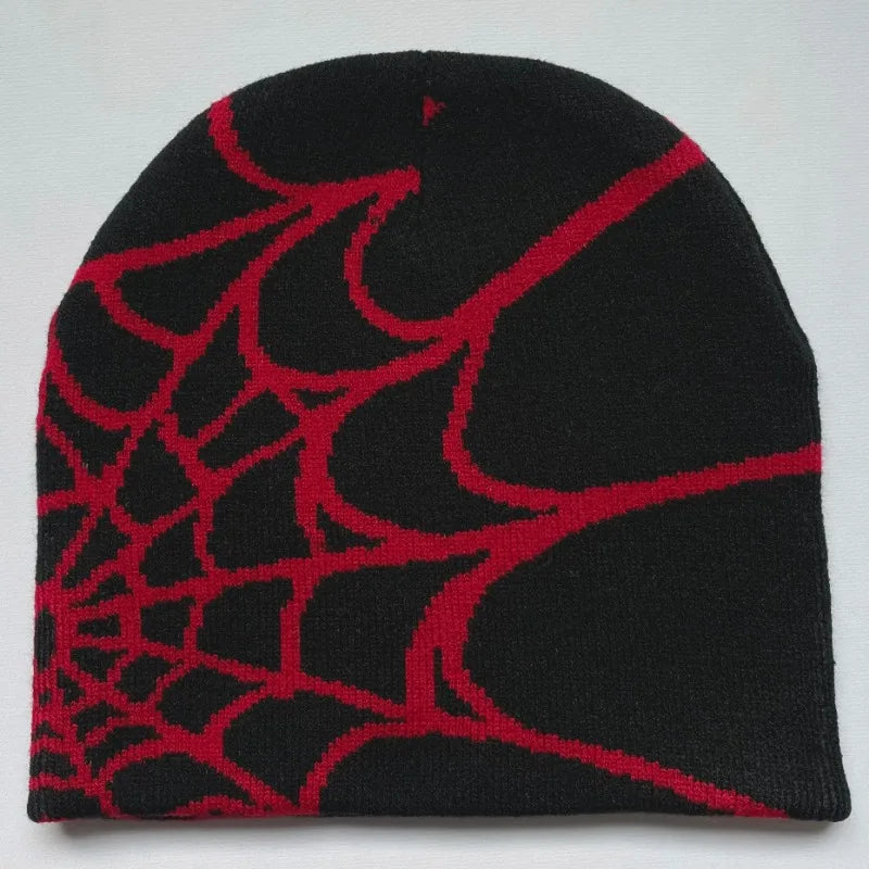 Spider Web Design Hat for Men and Women: Pullover Pile Cap