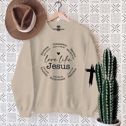 Love Like Jesus Faith Sweatshirt