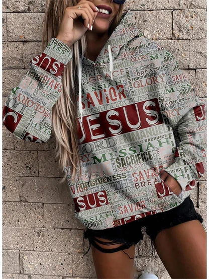 Jesus all Name Hoodies