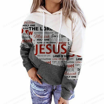 Jesus all Name Hoodies