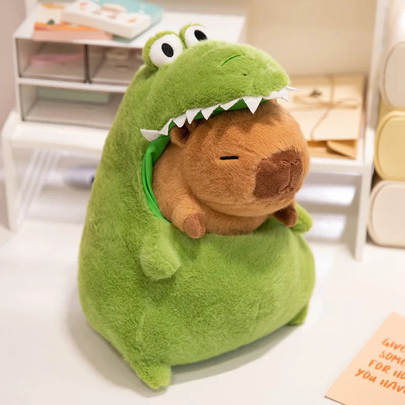 Capybara Plush Crocodile, Avocado & Friends