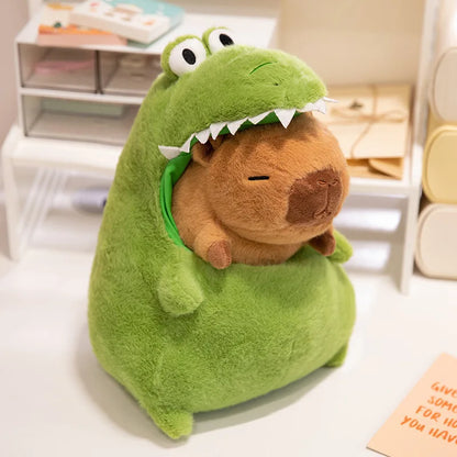 Capybara Plush Crocodile, Avocado & Friends