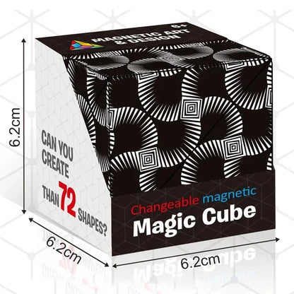 Magnetic Cube 3D Decompression Puzzle